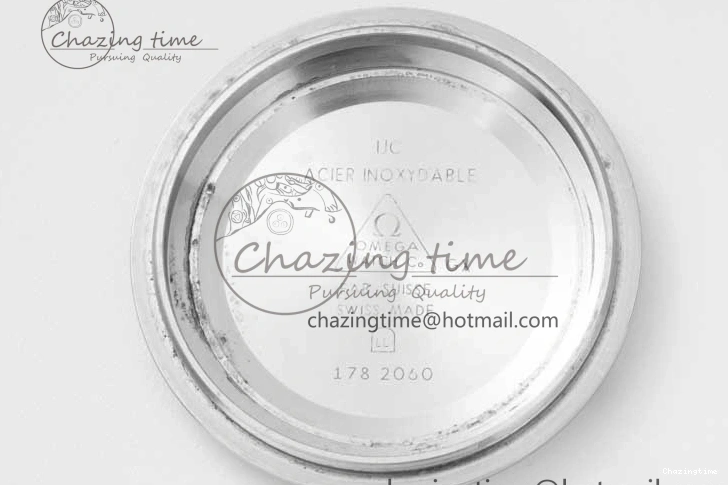 0314 ZipUp Speedmaster Racing Master SS HKF Best Edition Gray Black Dial on Black Rubber Strap A 7811